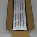 4 Pack Magnetic Spice Storage Rack Organizer for Refrigerator and Oven, Silver Fridge Organizers and Storage