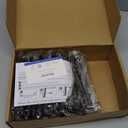 Ravinte 30 Pack Solid 5 Inch Kitchen Square Cabinet Handles Matte Black Pulls Drawer Pulls Kitchen Cabinet Hardware Flat Black Handles