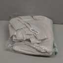 100% Blackout Shield Linen Blackout Curtains for Bedroom 84 Inches Long, Back Tab/Rod Pocket Living Room Drapes, Thermal Insulated Blackout Curtains 2 Panels Set, 50" W x 84" L, Beige