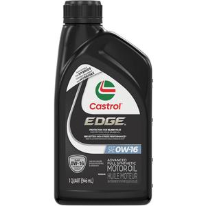 Castrol Edge Synthetic 0W16 946ml : Amazon.ca: Automotive