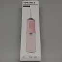 Electric Water Flosser Cordless for Teeth 3 Modes 4 Jet Tips Cleaning and Flossing Water Dental Portable Floss Irrigator Oral Water Flossed Rechargeable Tonsil Stone Travel Adults (White)