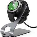 Garmin Magnetic Charger Station with 5FT USB Cable for Instinct, Vivoactive 3/4, Fenix 5/6, Venu, Forerunner 745/945/935/245, Approach S60 (Gray)