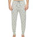 POLO RALPH LAUREN All Over Pony Player Knit Sleepwear Joggers Andover MD Size M