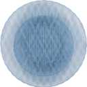 PLASTICPRO 128 Pack Plastic Dishes Set of 64-10 inch Plates and 64-7 inch Plates, Elegant Translucent Blue Disposable Fancy Tableware Premium Heavyweight