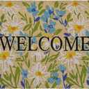 Calloway Mills Field of Daisy Welcome Doormat (24" x 36" x 1.50")