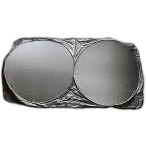 TMAX Car Windshield Sunshade - Large, 210T Reflective Polyester, Blocks Heat and Sun, Foldable Sun Shield that Keeps Your Vehicle Cool (62 inches x 34 inches)