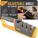 Smiths Adjustable Manual Knife Sharpener Gray/Yellow S-50264