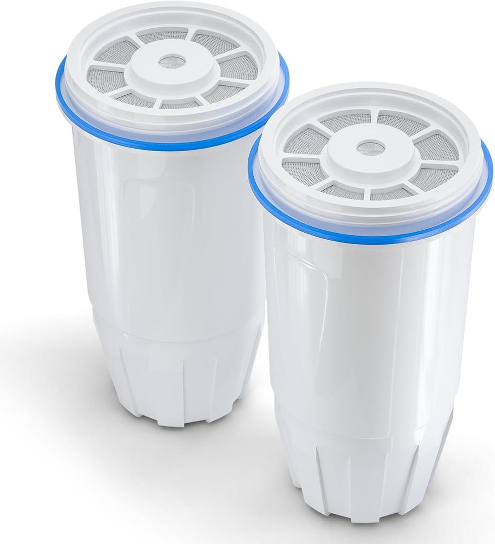 Water Filter Replacement 5-Stage Fit for Zero 32 Cup Dispenser and Pitcher Filter, Compatible with Zero Filter 2 Pack, ZR-001 ZR-017 ZR-004 ZP-006 ZD-013 ZS-008, Reduce Lead
