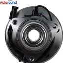 Autoround 515126 Front Wheel Bearing and Hub Assembly fit for 2009-2010 Dodge Ram 1500, 2011 Ram 1500, 5 Lug W/ABS