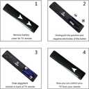 for Samsung TV Remote Replacement,Compatible with Samsung smart TV 2015-2024 Models, Quick Access to Netflix, Prime Video