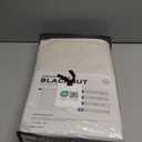 100% Blackout Shield Linen Blackout Curtains for Bedroom 84 Inches Long, Back Tab/Rod Pocket Living Room Drapes, Thermal Insulated Blackout Curtains 2 Panels Set, 50" W x 84" L, Cream