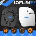 Driver Side Mirror Replacement for Ford Maverick 2022 2023 2024 - Left Side Rear View Mirrors Glass