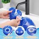 20 Pack Pool Cover Weights Above Ground with Hooks, Leakproof Swimming Pool Cover Hanging Bag Heavy Duty Thick PVC Pool Tarp Weights, Antifreezing Winter Water Bags for Above Ground Pool Cover