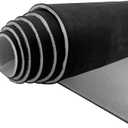 96  60 Black Car Suede Headliner Fabric with Foam Backing Material 1/9" 3mm Automotive Upholstery Liner for DIY Home Car Roof Trim Interior Replacement
