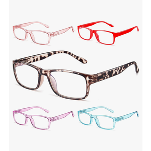 Gaoye Professional Reading Glasses for All Day - Computer Readers with Blue Light Protection - Value Pack +3.0