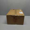 12pcs Glass Gold Amber Cylinder Vases for Centerpieces, 6 Inch Champagne Flower Vases for Wedding Decorations, Indoor Home Decor, Hurricane Candle Holder for Table Shelf, Party