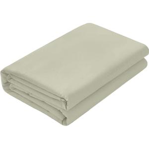 SLEEP-NEST Hotel Luxury Bedding Alaskan King Flat Sheet 132"x120" - 100% Egyptian Cotton 1 Piece Oversized Top Sheet - for Extra Large, Deep Pocket, Tall & Wide Beds - Soft, Breathable - Silver Grey