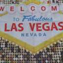 8x6ft Welcome to Las Vegas Backdrop for Photography Casino Night Poker Themed Birthday Party Photo Background Gold Luxury Prom Costume Dress-up Photoshoot Banner