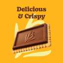 Bauducco Choco Biscuit Cookies  Crispy Chocolate-Covered Biscuits, Individually Wrapped for Snacking, Dessert, and Lunch Boxes, 22.8 oz (Pack of 18, 4 Cookies per Pack)