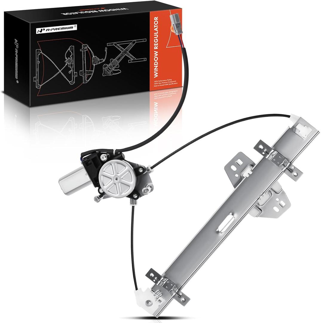 A-Premium Power Electric Window Regulator with Motor Compatible with Acura MDX 2001-2006 Rear Left Driver Side