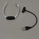 Fitbit Inspire HR Heart Rate and Fitness Tracker With S and L Bands, White, One Size, 1 Count