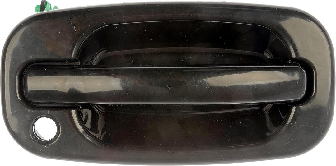 Dorman 80597 Front Passenger Side Exterior Door Handle Compatible with Select Cadillac/Chevrolet/GMC Models, Smooth Black