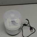 EASYSPEED Electric Garlic Chopper 1Cup, Mini USB Charging Wireless Food Processor with 304 Stainless Steel, 2 Sharp Blades, Portable Kitchen Meat Grinder for Onion, Garlic, Ginger, Chili (White)