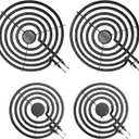 MP22YA Electric Stove Burner Element Replacement-Perfectly Compatible with Whirlpool&Kenmore&Frigidaire &Hardwick&Maytag&Norge Stove Top-Include 2* MP15YA 2* MP21YA
