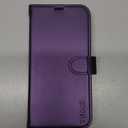 TUCCH Case Wallet for iPhone 17 (6.3") 2025, Wrist Strap, Stand, RFID Blocking, 4 Card Holder, TPU Shockproof Inner Shell, PU Leather, Magnetic Closure Folio Protective Cover, Deep Purple