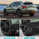 Mud Flaps Compatible with Chevrolet Trax 2026 2025 2024, Mud Guards 4pcs Fender Guards Compatible with Chevy Trax Accessories 2026 2025 2024 No Drill Splash Guards