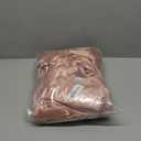 P Pothuiny 5 Pieces Satin Duvet Cover King Size Set, Luxury Silky Like Champagne Duvet Cover Bedding Set with Zipper Closure, 1 Duvet Cover + 4 Pillow Cases (No Comforter)