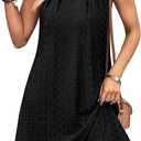 RUMIA Summer Dresses for Women Sleeveless Beach Vacation Coverup with Pockets (S-2XL)