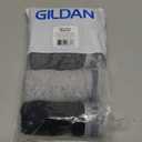 Gildan Men's Underwear Briefs, Multipack, Grey/Black (6Pack), Medium