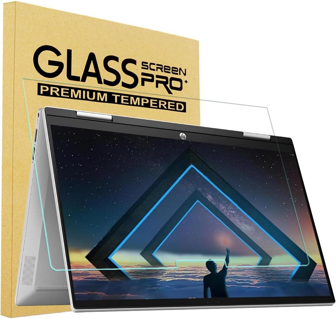 i-Tensodo Tempered Glass Screen Protector for HP Pavilion x360 2-in-1 14 inch 14-ek Series Laptop, 9H Hardness,HD Clear, Anti-Scratch