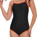 Beautikini Period Swimwear - One Piece Bathing Suit Menstrual Leakproof Swimsuit for Teen Girls and Women
Size -S