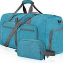 Felipe Varela Duffle Bag with Shoes Compartment and Adjustable Strap,Foldable Travel Duffel Bags for Men Women,Waterproof Duffel Bags