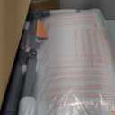 MTWML Twin Bassinet for 2 Babies,Portable Twins Crib with Storage Bag and Replaceable Mattress Cover,Adjustable Height Double Bedside Crib Attaches to Bed with Strap for 0-6 Months (Deep Grey)