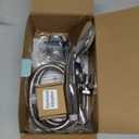 KLLEYNA Shower Head Hose Attachment for Sink/Tub Faucet  ON/OFF Jets Sprayer for Dog Wash/Bathtub Cleaning/Baby Bath/Hair Rinse, Tap Extender Water Nozzle for Bathroom Kitchen Utility Garden Basement