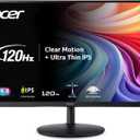 Acer SH242Y G0bih 23.8" IPS Full HD (1920 x 1080) Ultra-Thin Gaming Office Monitor | Adaptive-Sync Support (FreeSync Compatible) | Up to 120Hz Refresh | 1ms (VRB) | Adjustable Stand | HDMI & VGA Ports