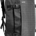 tomtoc Travel Backpack 40L, TSA Friendly Flight Approved Carry-on Luggage Hand Water-resistant Lightweight Business Rucksack, Durable Large Weekender Bag Daypack Fits 17.3 Inch Laptop, PFAS Free