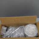 Metal Wedding Flower Vases for Tables: Set of 10 Silver Trumpet Vases, Elegant Candlestick Holders Flower Stands for Wedding Road Leading Christmas Event Birthday Party Home Decorations