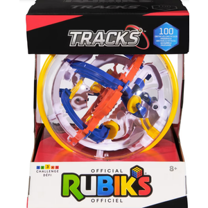 Rubik‚Äôs Cube, Rubik‚Äôs Tracks 100 3D Gravity Maze & 3D Puzzle Game with 100 Obstacles, STEM Toy ProblemSolving Brain Teaser, Fidget Toy, Sensory Puzzle, Stocking Stuffers for Ages 8 & Up