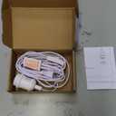 Plug in Pendant Light Kit Hanging Dimmable Ceiling Lamp 16ft Extension Cable Socket Cord Switch Button Single Bulb E26 Base Fixture Lantern Bedroom Basement Workshop Warehouse Yard Garden