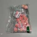 Mini Artificial Peach Fake Peach Fruit Small Simulation Lifelike for Home Cabinet Table Party Decoration Photography Prop, 20 Pcs