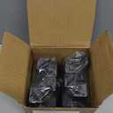 INFTYLE 4 Pack Adjustable Bed Risers 4 Inch, Chair Risers with Screw Clamp, Heavy Duty Sofa Tables Furniture Risers Fit for Square/Round Furniture Leg Diameters 0.8-1.6 inch, Support up to 400 lbs