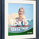15x15 Frame, Vintage Classic Style Picture Frame