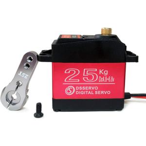 25KG Digital Servo Full Metal Gear High Torque Waterproof for RC Car Crawler Robot Control Angle 270