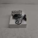 MICSIU Textured Black Exterior Wall Sconce Lantern, 9.8 Inch Outdoor Wall Lighting with E26 Based SocketClear Seedy Round Small Outside Lights for House, Entryway, Home, Patio, Garage, Doorway