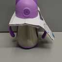 Munchkin Cool Cat Sippy Cup with Straw for Toddlers, Stainless Steel Straw Cup, 8 Ounce, Purple
