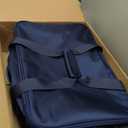 Hanke Expandable Collapsible Luggage with Wheels Suitcase Luggage Rolling Travel Bag Duffel Bag for Men Women Lightweight Suitcase Large Capacity with Spinner Wheel (Blue) (Blue Upgrade Version 2)